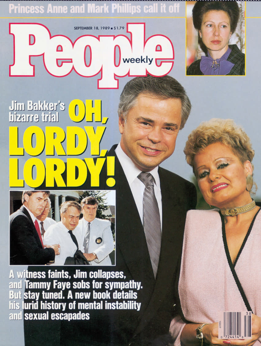 <p>In the late 1980s, televangelist Jim Bakker was on top of the world. He and his wife, Tammy Faye, presided over an empire including a television show that brought in $128 million annually and a religious theme park that was America’s third-most popular attraction. But Jim fell from grace when he was found to have skimmed millions from his ministry to pay for his lavish lifestyle, which included his-and-hers Rolls Royces. Among the revelations was that Bakker used church funds to buy the silence of Jessica Hahn, a former church secretary who alleged Bakker raped her. Baker served five years in prison on fraud and conspiracy convictions. Now 75, he hosts a television show focusing on what he believes is the impending apocalypse, and sells survival gear.</p>