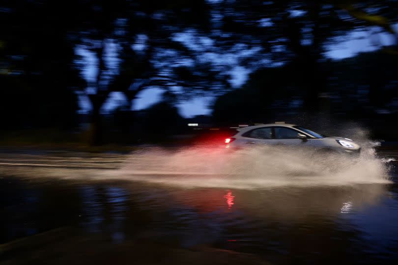 Flooding on Lower Breck Road