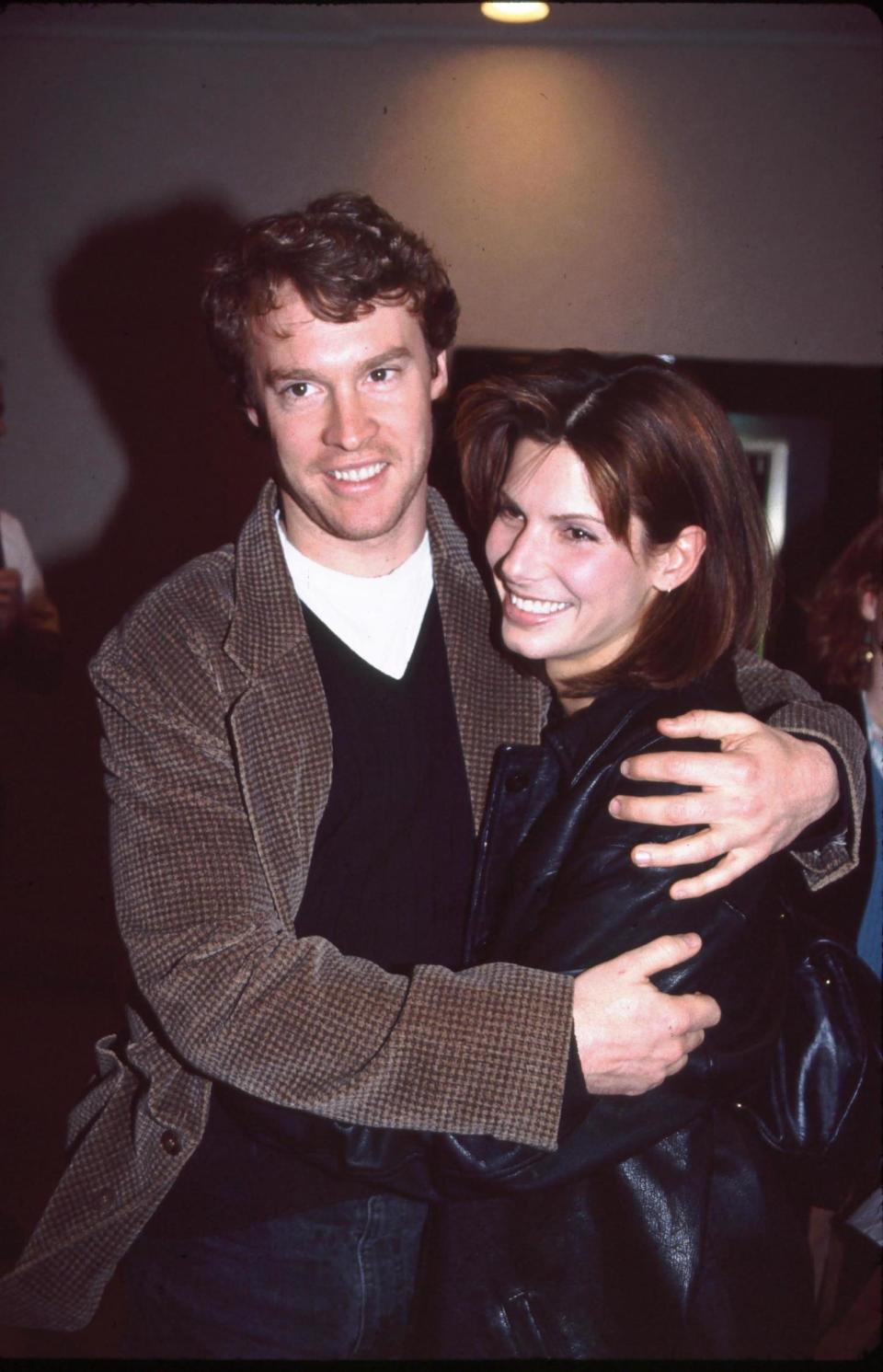 Sandra Bullock and Tate Donovan in 2004 (Bei/Shutterstock)