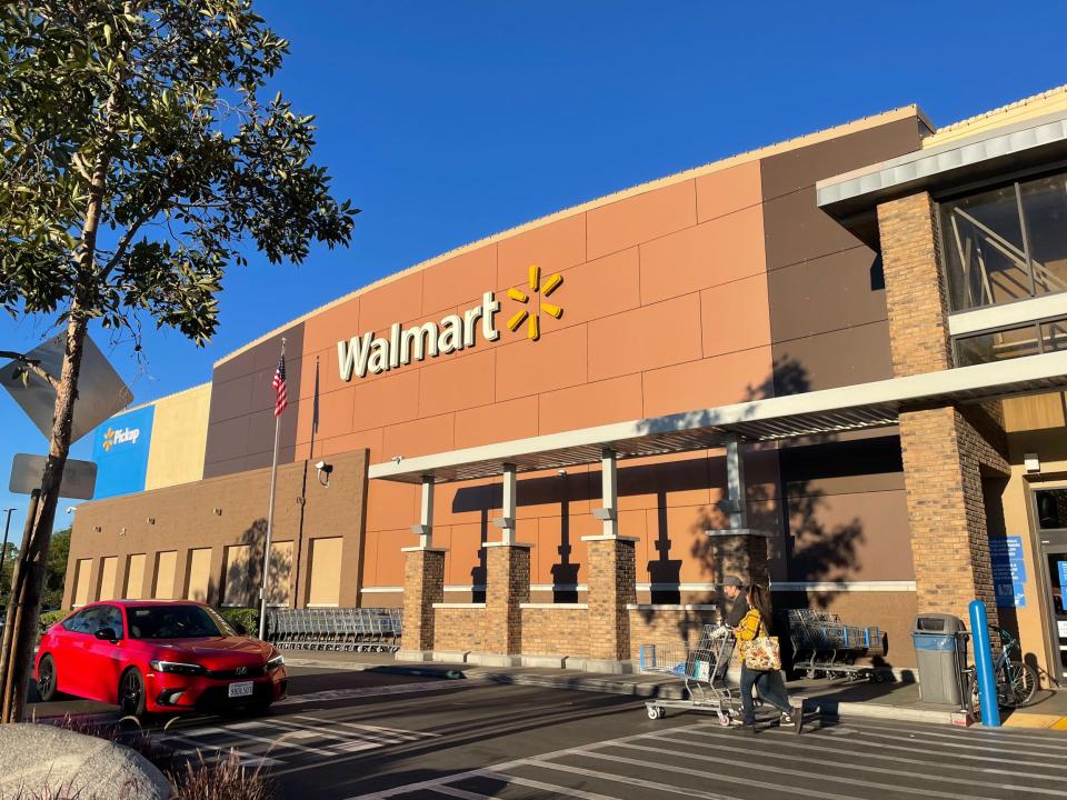 Walmart in California on Black Friday