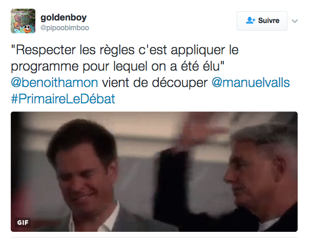 <p>On en profite pour faire un coucou aux nostalgiques de Tony DiNozzo.</p>