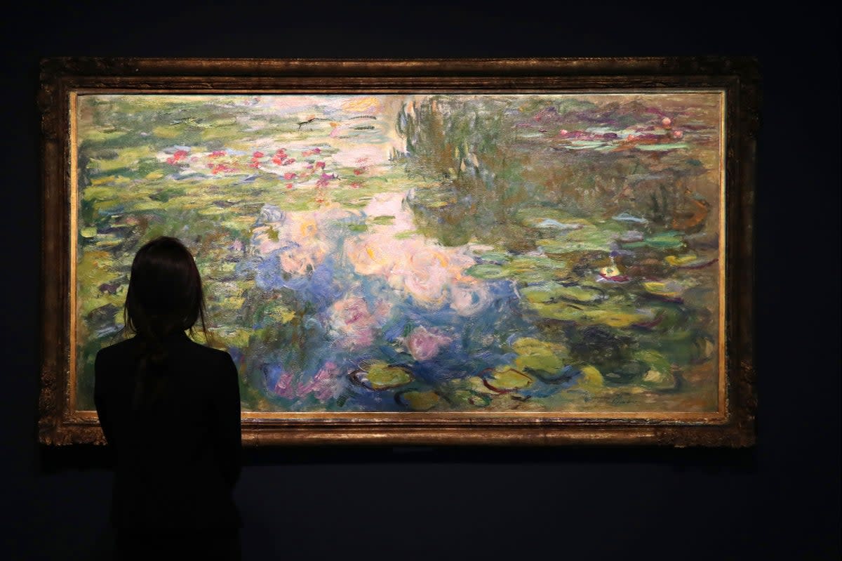 Le Bassin Aux Nymphéas by Claude Monet – the real deal (Getty Images)