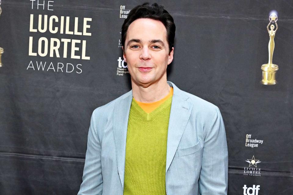 <p>Slaven Vlasic/Getty Images for Lucille Lortel Awards</p> Jim Parsons at the 38th Annual Lucille Lortel Awards on May 7, 2023