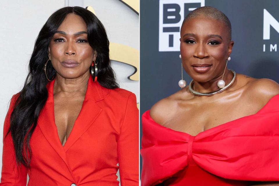 <p>getty (2)</p> From left: Angela Bassett and Aisha Hinds