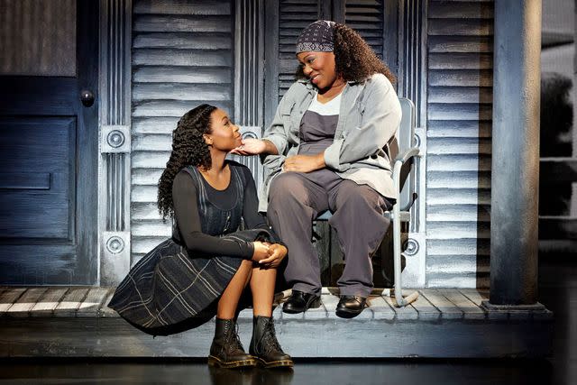 <p>Jeremy Daniel</p> Nichelle Lewis as Dorothy & Melody Betts as Aunt Em in 'The Wiz'