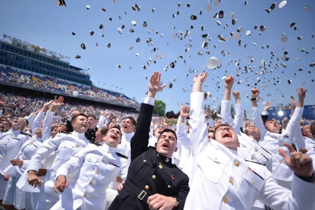 commission graduation US Naval Academy