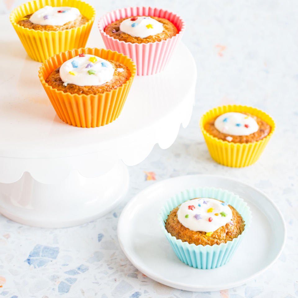 Birthday-Cake Baked Oats