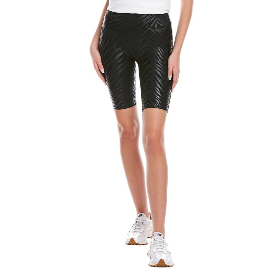 Spanx Faux Leather Bike Short