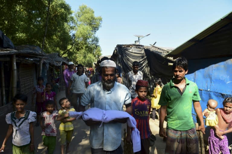 Death is ever present in the squalid camps that more than 300,000 Rohingya are forced to call home