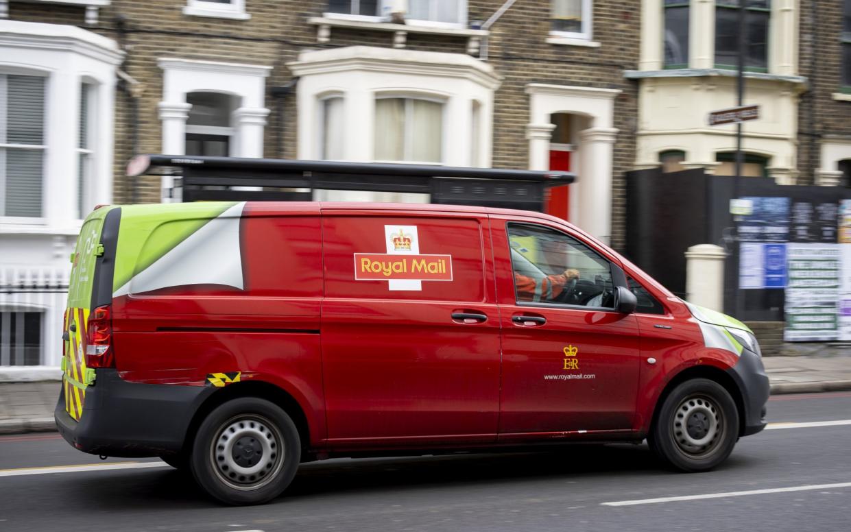 Royal Mail van - Tolga Akmen/EPA-EFE/Shutterstock