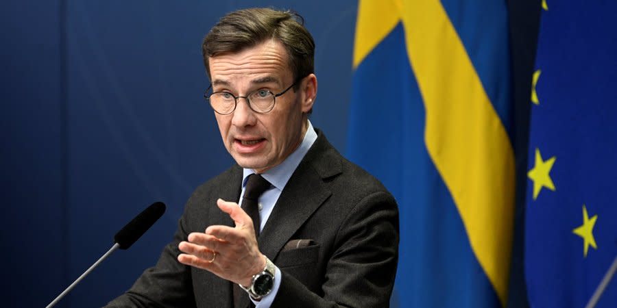 Swedish Prime Minister Ulf Kristersson will hold a meeting with Joe Biden