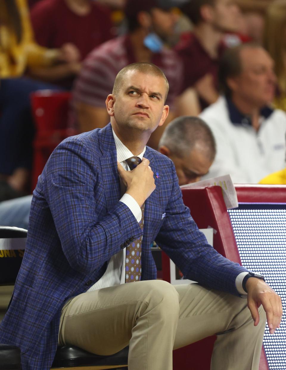 Joel Justus has been as assistant coach at N.C. State, Arizona State, Kentucky and Elon.