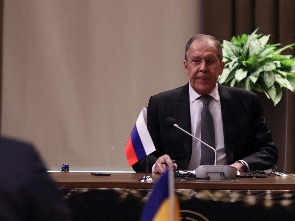 Russia Foreign Minister Sergei Lavrov