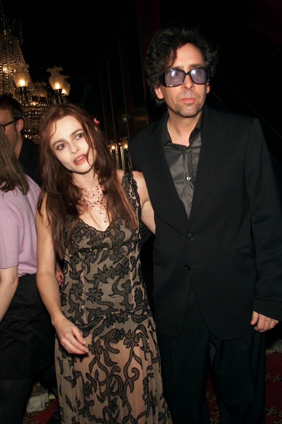 TBT: Helena Bonham Carter and Tim Burton