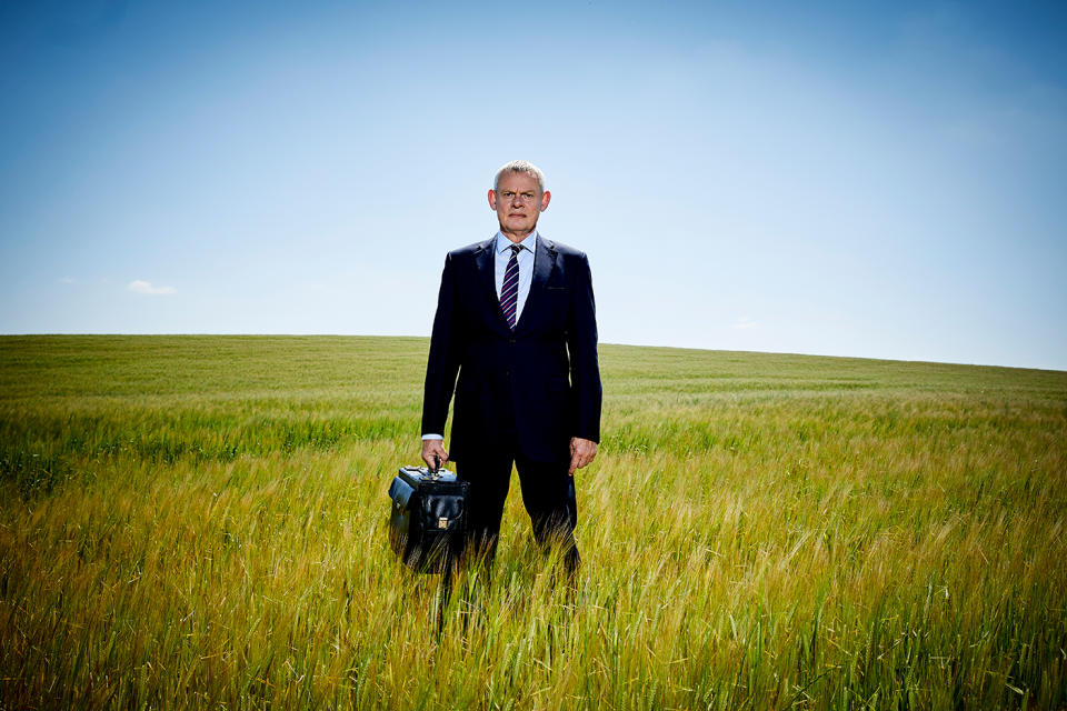 Martin Clunes in Doc Martin. (ITV)