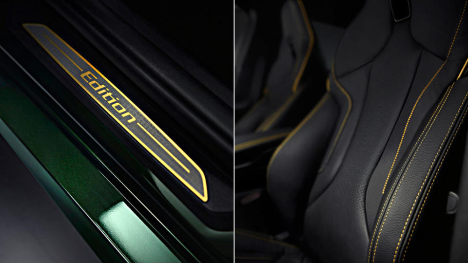 X2 sDrive20i GoldPlay Edition車內有大量金色細節。(圖片來源/ BMW)