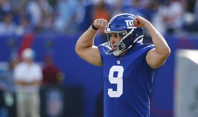 Giants K Graham Gano earns weekly honors at Panthers' expense (again)