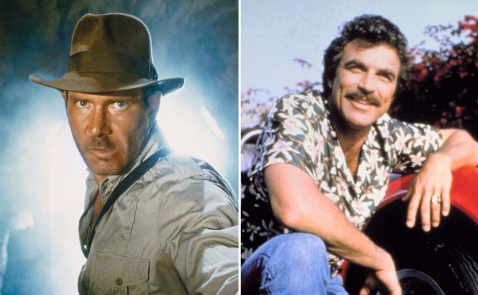 Er ist mit der Rolle untrennebar verbunden: Harrison Ford. 1981 schwang er zum ersten Mal als Indiana Jones in "Jäger des verlorenen Schatzes" die Peitsche. Kaum zu glauben, dass der erste Favorit für die Rolle tatsächlich Tom Selleck war - der hatte aber bereits für die TV-Serie "Magnum" einen Vertrag. Ohnehin waren verblüffend viele Kino-Stars waren nur zweite Wahl ... (Bild: Paramount/Universal)