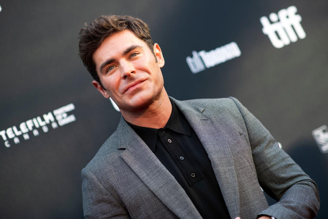 Actor Zac Efron attends 