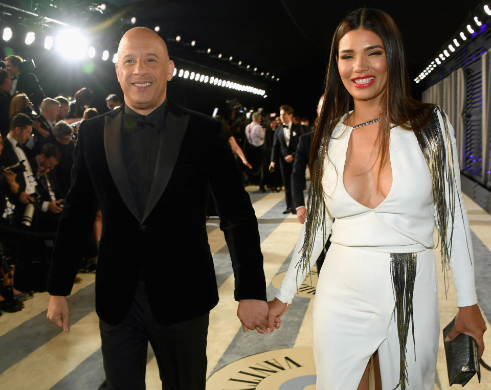 Vin Diesel, Paloma Jimenez, 2019. Photo by Mike Coppola/VF19/Getty Images for VF