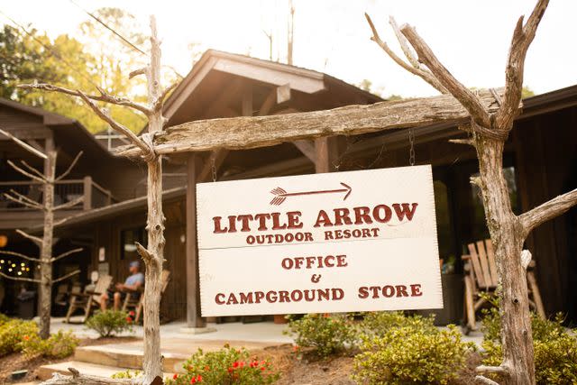 <p>Blount Partnership</p> You'll find creative glamping stays at Little Arrow Outdoor Resort.