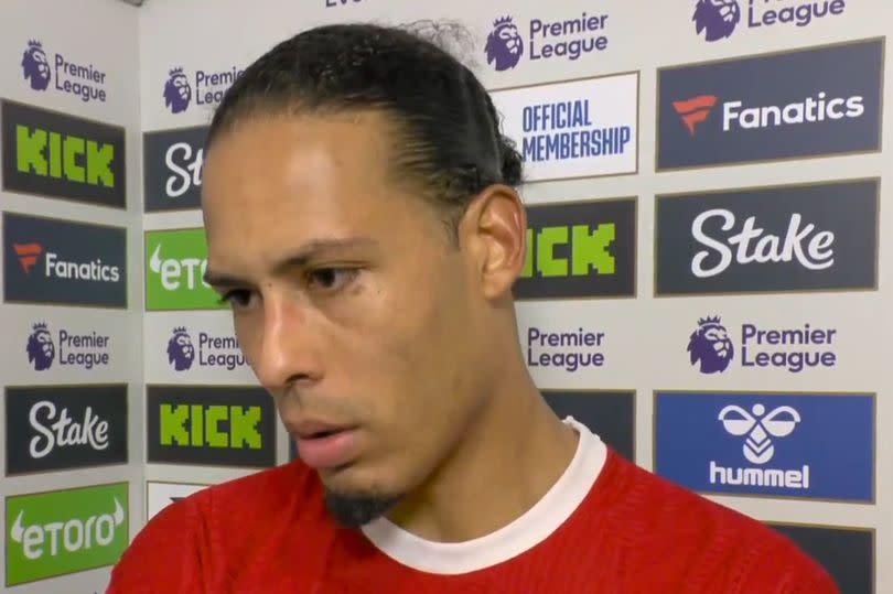 Liverpool captain Virgil van Dijk