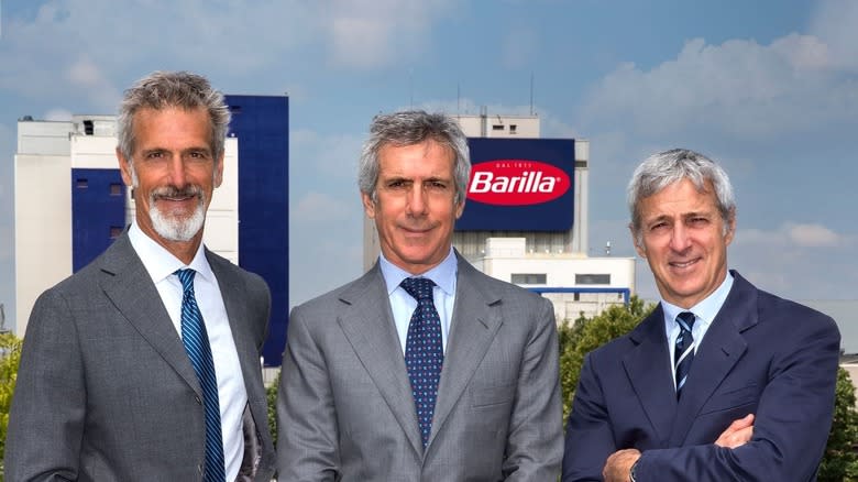 Guido, Luca, and Paolo Barilla