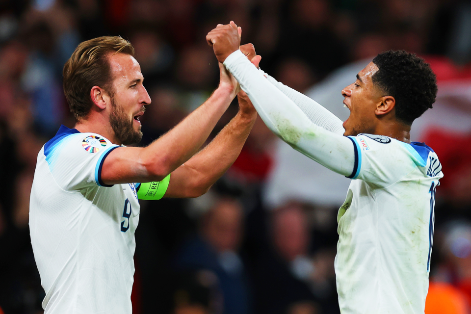 Harry Kane and Jude Bellingham are blossoming together for England (Getty Images)