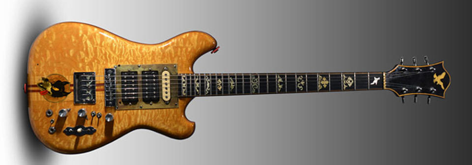 Jerry Garcia's Wolf guitar