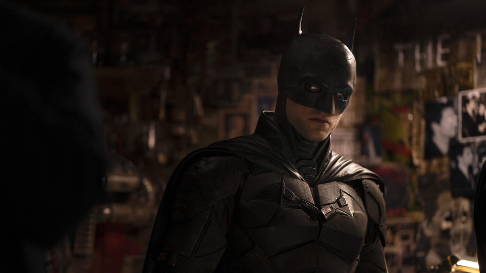 Robert Pattinson becomes the Dark Knight in 2022's The Batman film