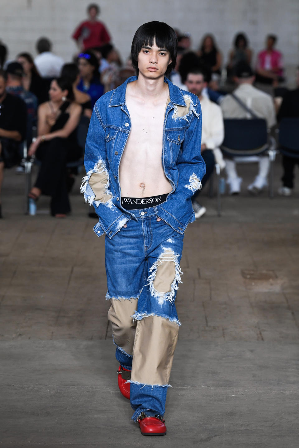 JW Anderson men’s spring 2023 - Credit: Giovanni Giannoni/WWD