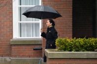 Huawei Chief Financial Officer Meng Wanzhou leaves her home to attend her extradition hearing at B.C. Supreme Court in Vancouver