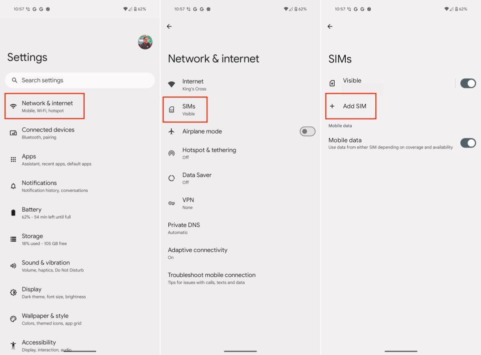 How to use eSIM on Android with Google Pixel