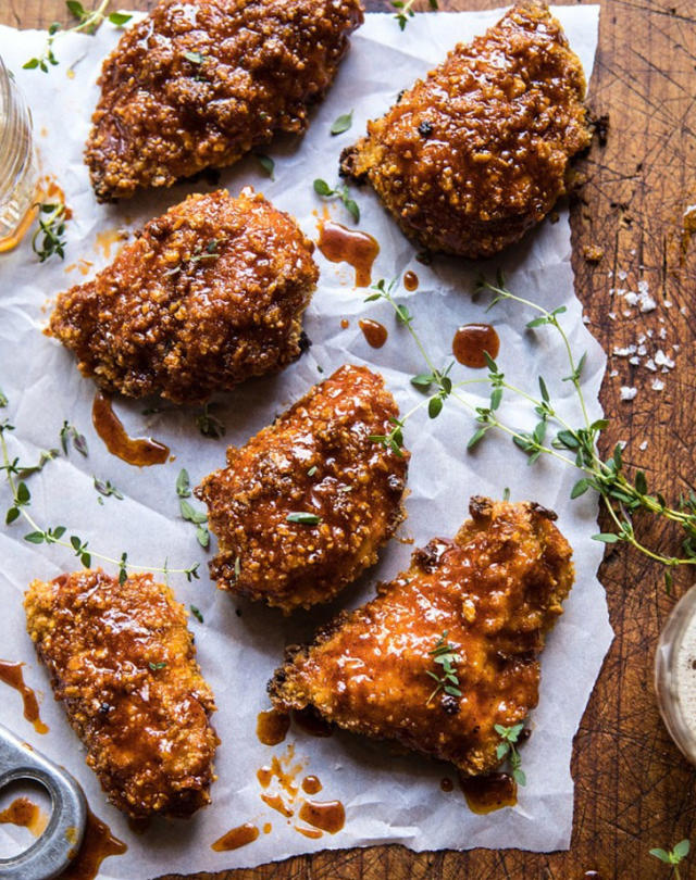 Sheet Pan Olive Bar Chicken