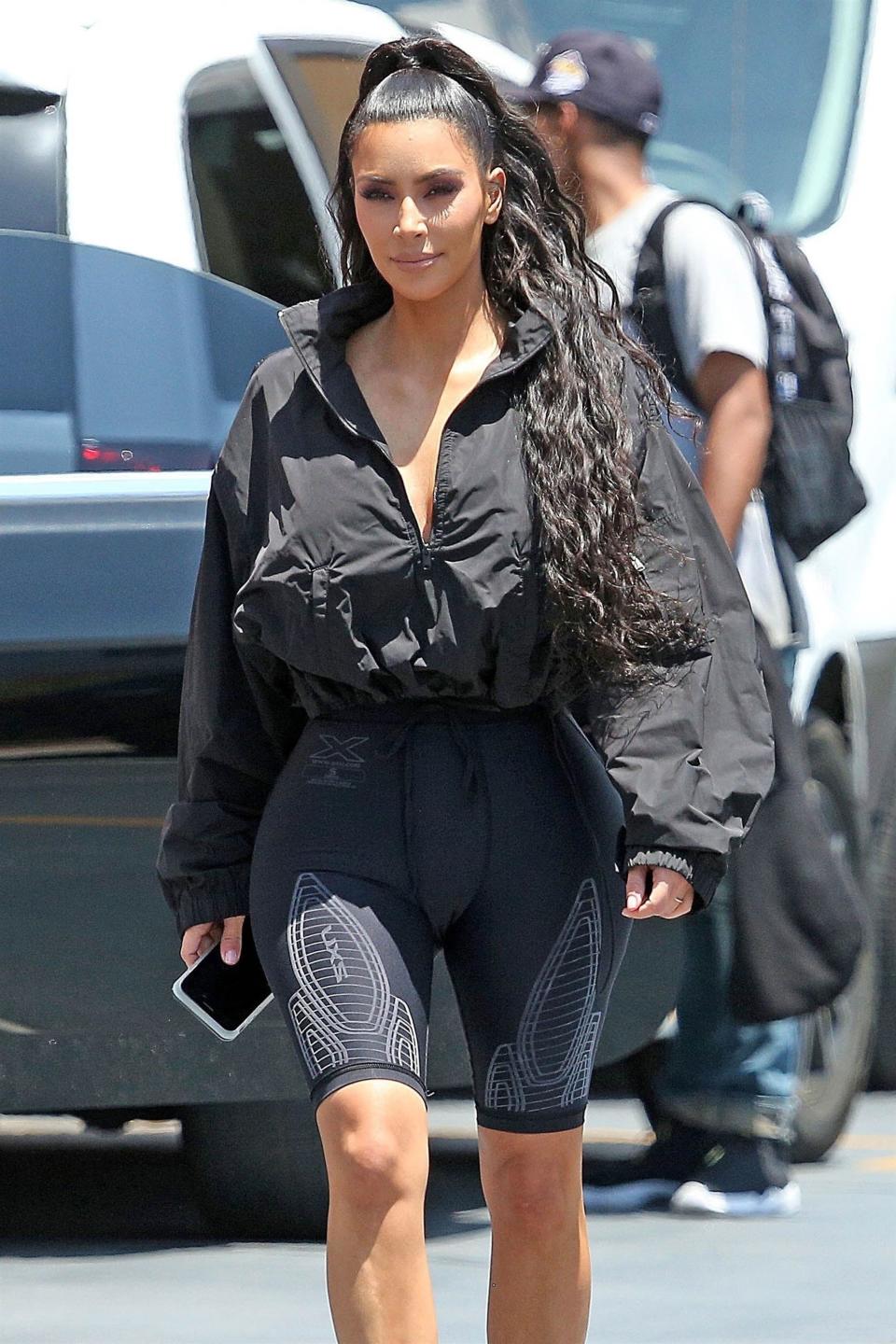 Kim Kardashian West out in Los Angeles