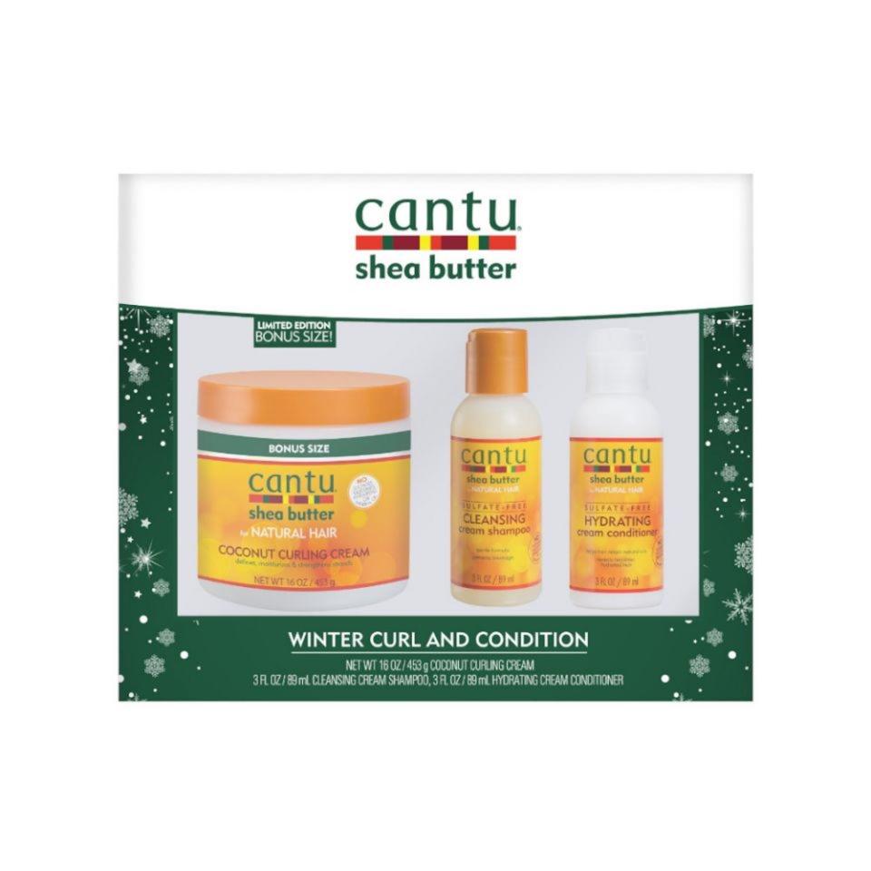 Cantu Winter Curl and Condition Gift Set