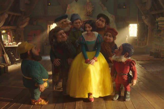 <p>Disney</p> Rachel Zegler in 2025's Snow White