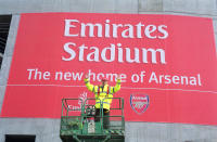 <p>In 2006 he opened Arsenal’s brand new Emirates Stadium </p>