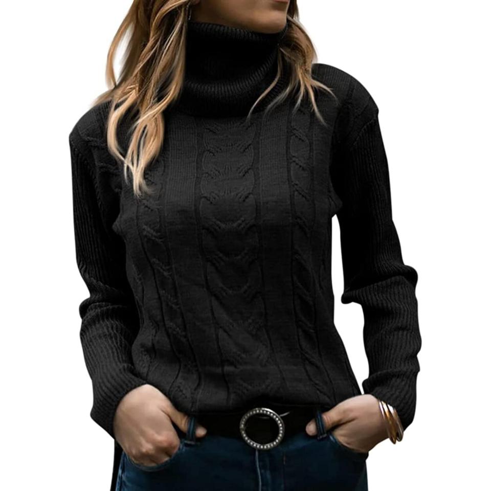 Womens Turtleneck Sweater