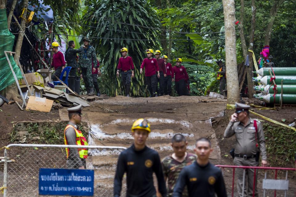 DOUNIAMAG-THAILAND-ACCIDENT-WEATHER-CHILDREN-CAVE