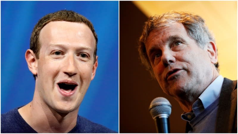 Facebook is just 'too big and powerful' to operate a cryptocurrency without oversight, according to 2020 presidential candidate and democratic senator Sherrod Brown.