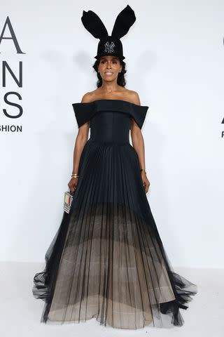 <p>Dimitrios Kambouris/Getty</p> June Ambrose at the 2023 CFDA Fashion Awards