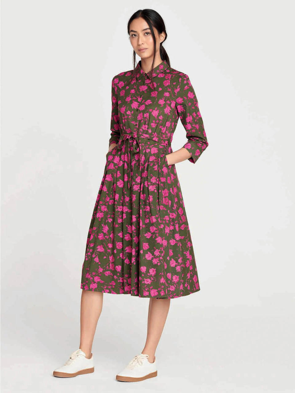 Thought Clothing midi shirt dress