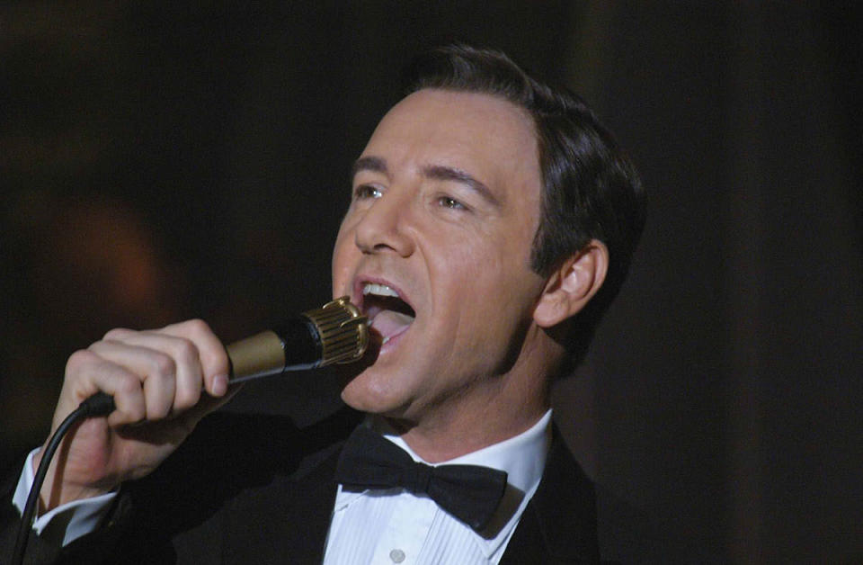 Kevin Spacey as Bobby Darin in ‘Beyond the Sea’ (2004) Real age at the time:  45 - Character age: 22