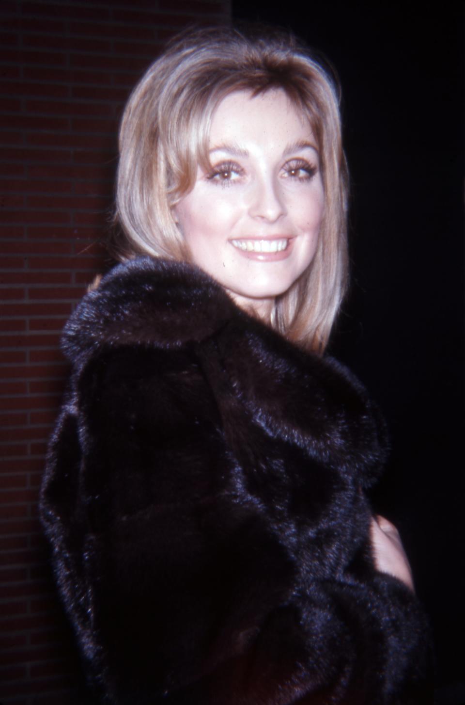 A photo of actress and model Sharon Tate.