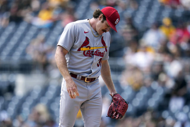 SAN FRANCISCO, CA - APRIL 27: St. Louis Cardinals Pitcher Miles