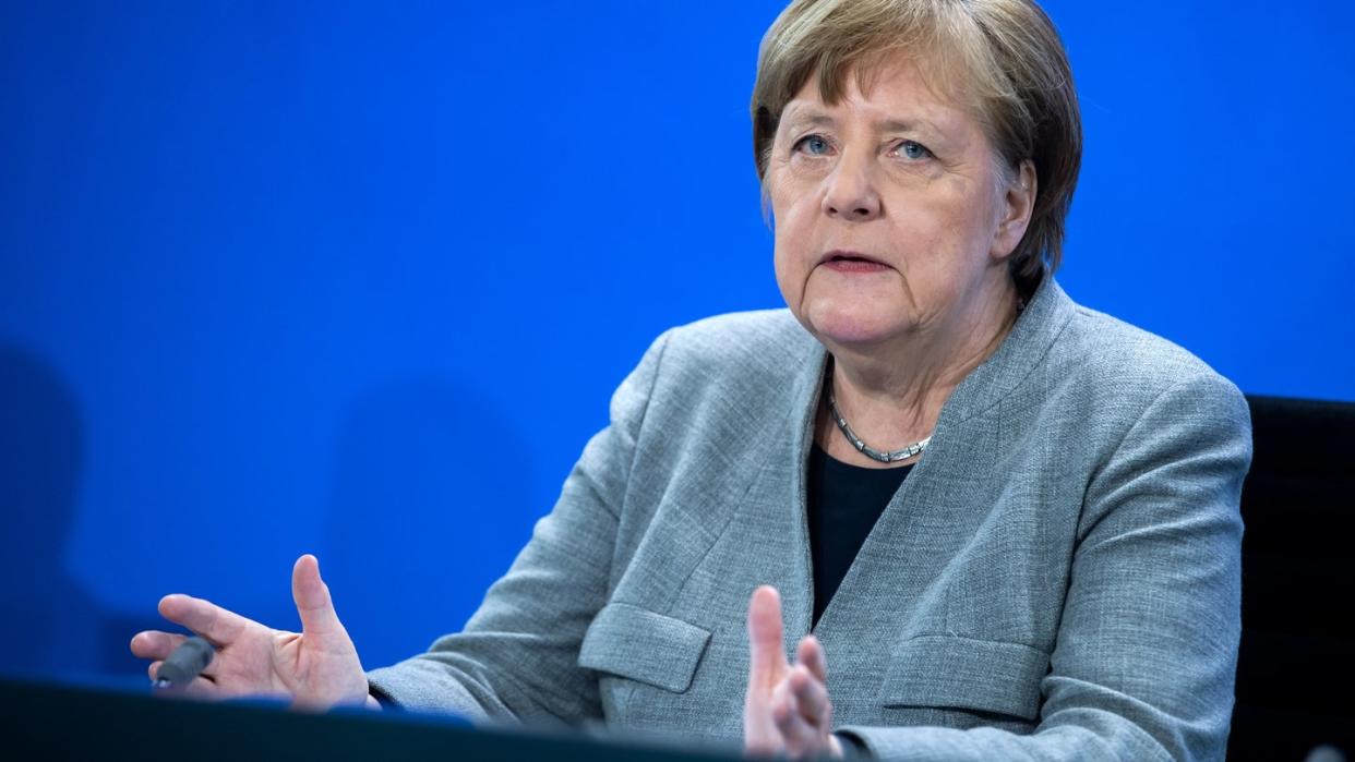 Bundeskanzlerin Angela Merkel (CDU) warnt vor «Öffnungsdiskussionsorgien».