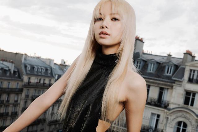 Take a BTS Look as BLACKPINK Lisa Gets Ready for CELINE's SS23 Show