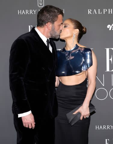 <p>Kevin Winter/Getty</p> Ben Affleck and Jennifer Lopez in Los Angeles on Dec. 5, 2023
