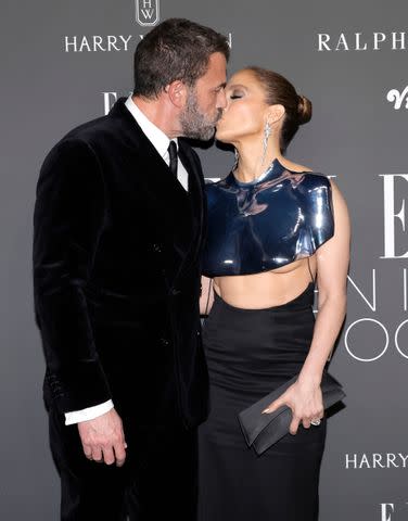 <p>Kevin Winter/Getty</p> Ben Affleck and Jennifer Lopez on Dec. 5, 2023